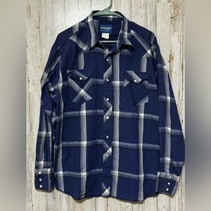 Wrangler Pearl Snap XL